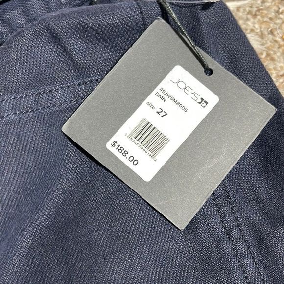 Joe’s pants Womens size 27 linen Cotton blend paper bag midnight high waisted - Picture 7 of 11